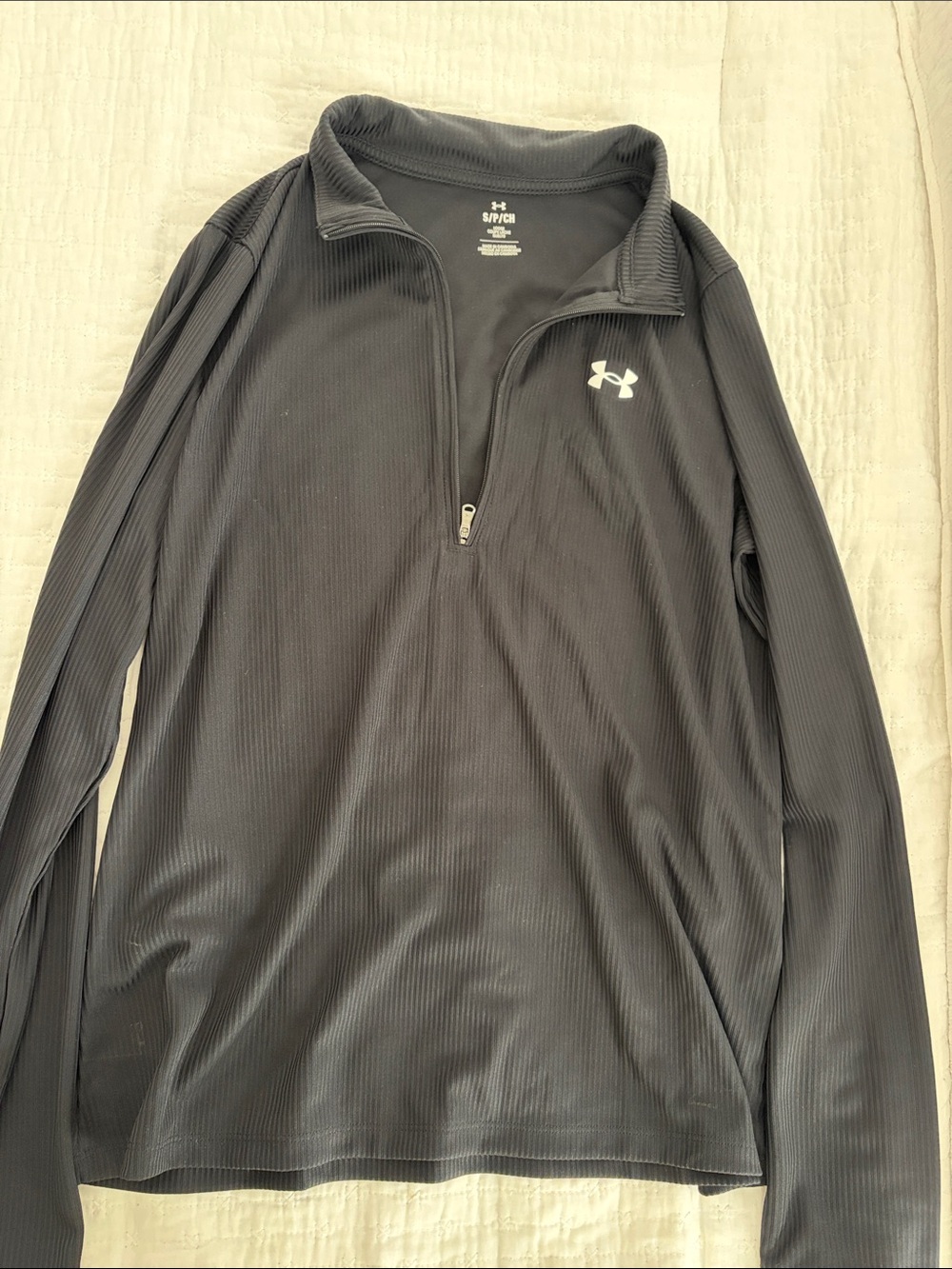 Under Armour Women’s Black Quarter-Zip Performance Top